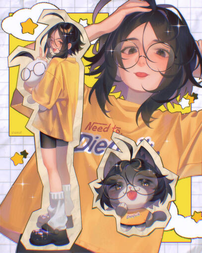 character sheet illust